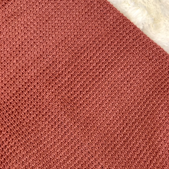 NWT Cozy Knit Waffle Sweater - Picture 2 of 2